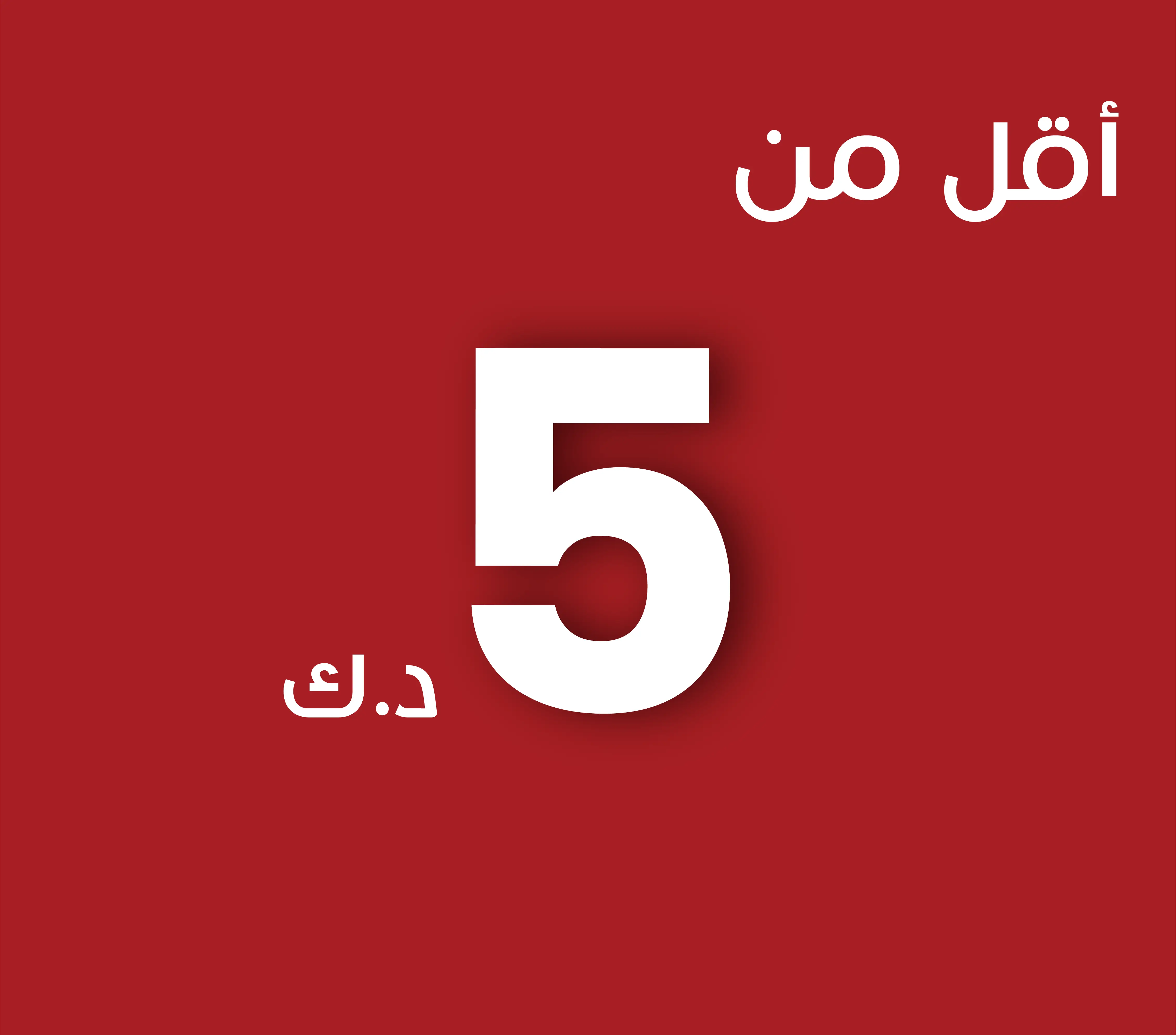 Below 5KD